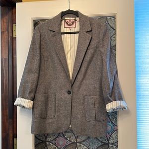 Juicy Couture wool blend blazer